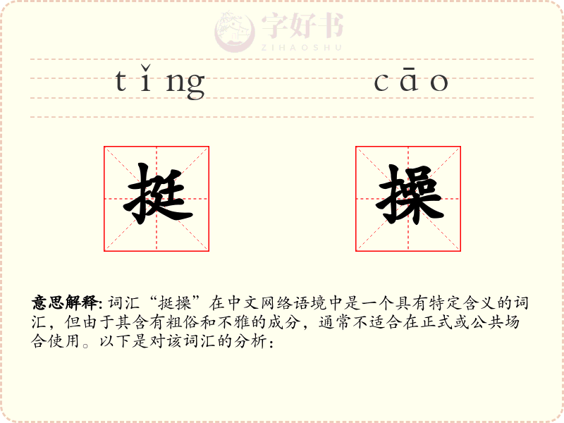 挺操