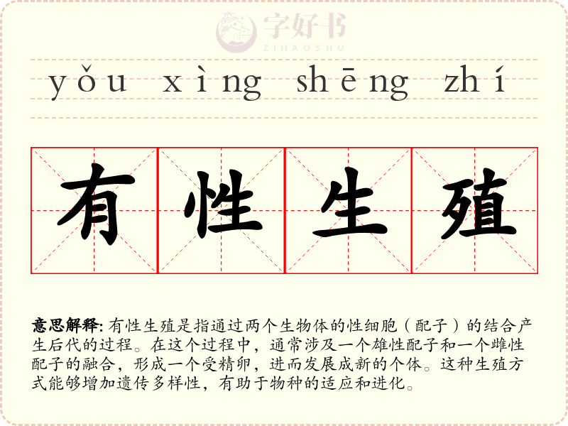 有性生殖