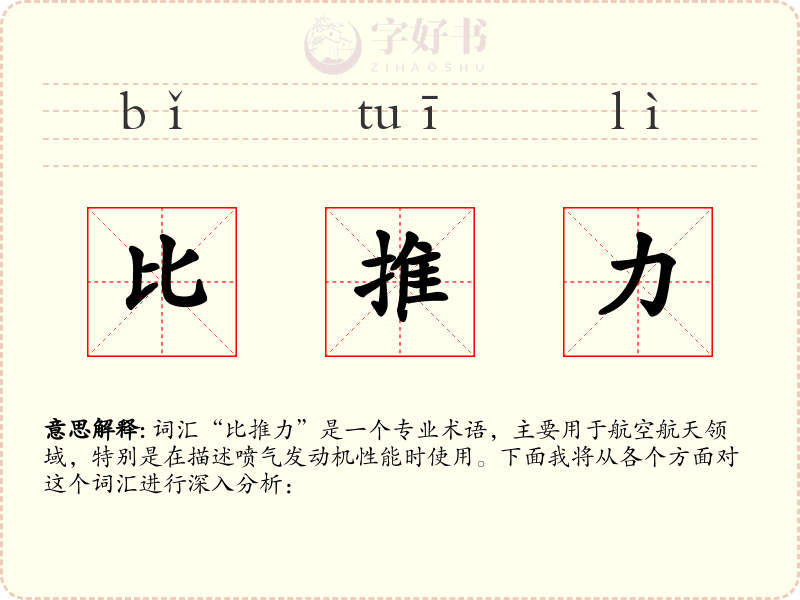 比推力