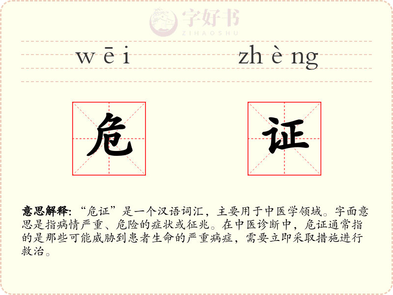危证