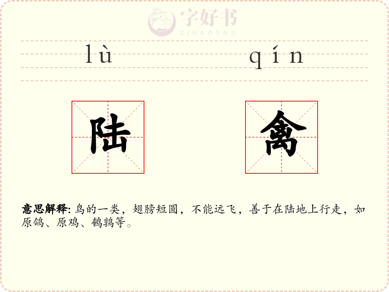 陆禽