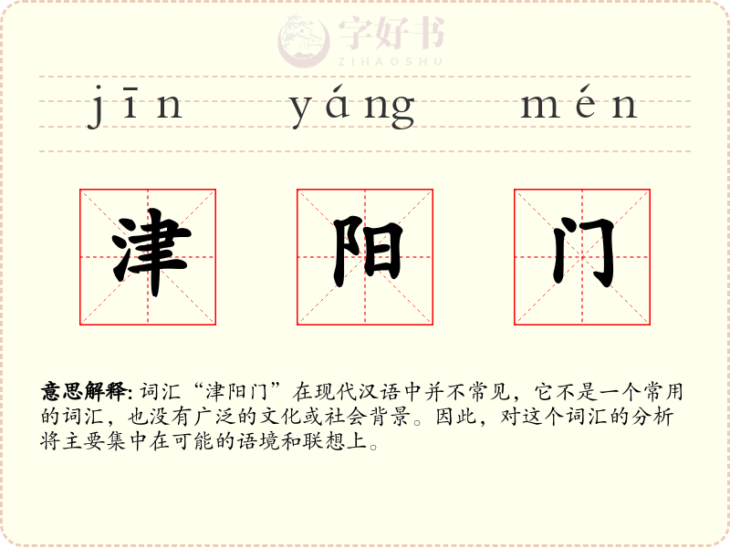 津阳门