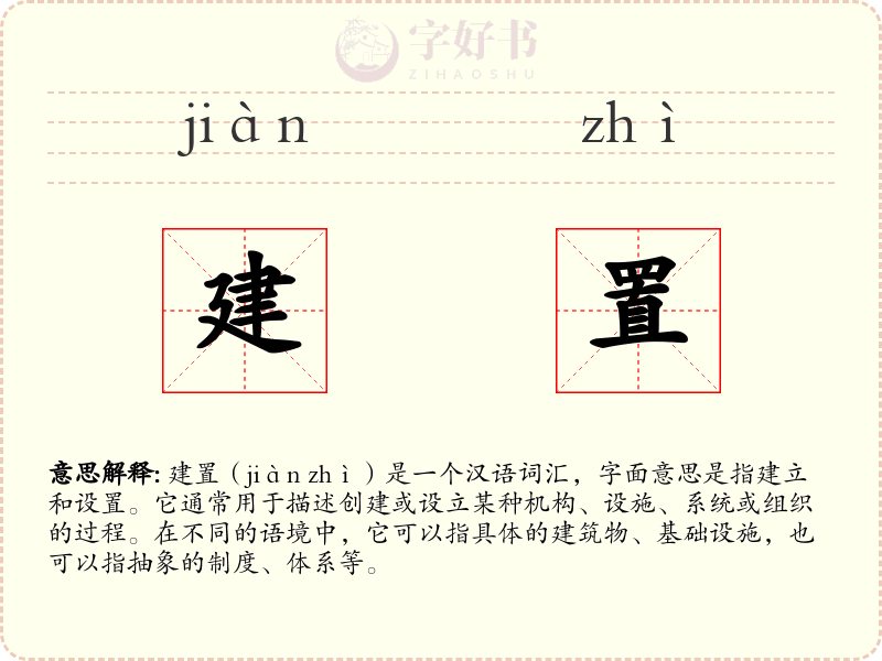 建置