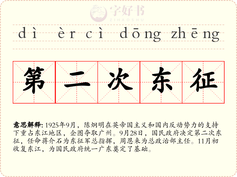 第二次东征