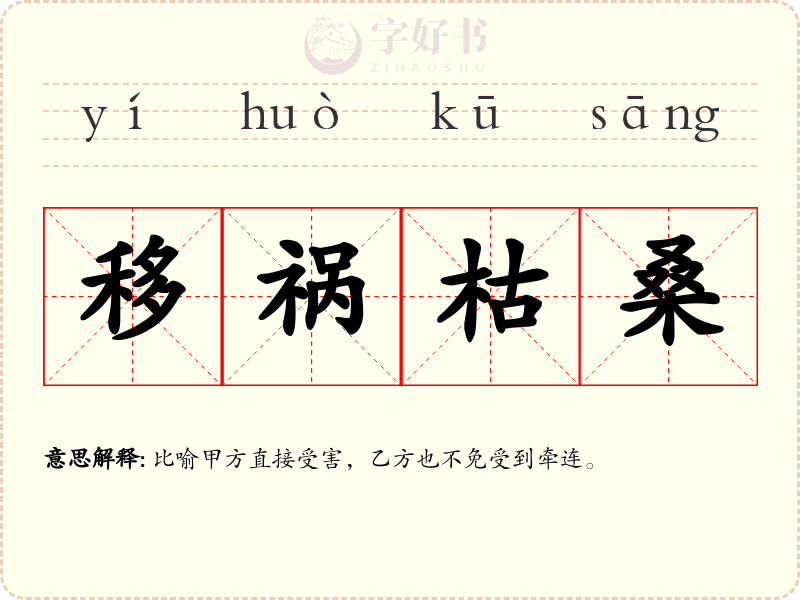 移祸枯桑