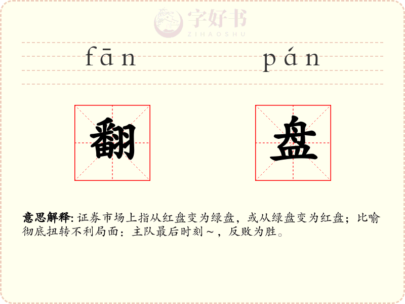 翻盘