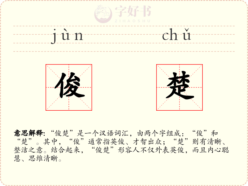 俊楚