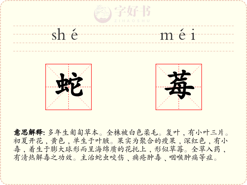 蛇莓