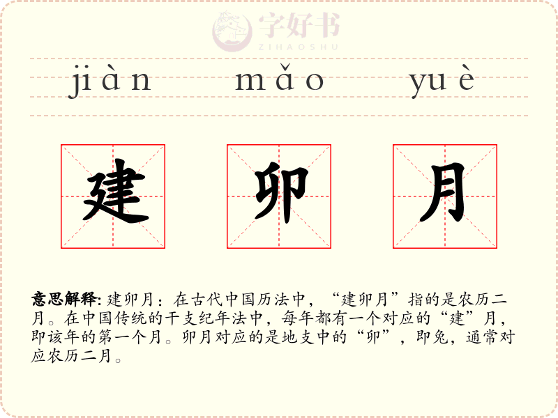 建卯月