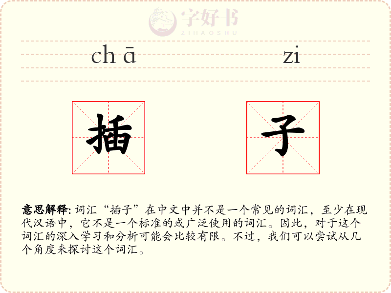 插子