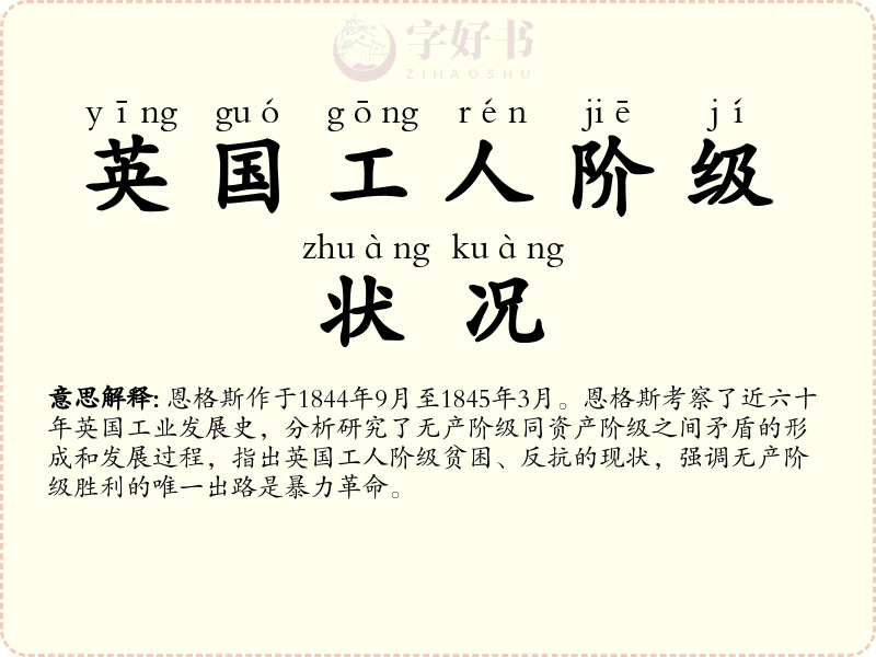 英国工人阶级状况