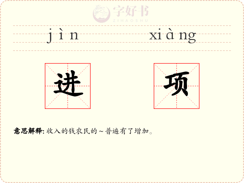进项