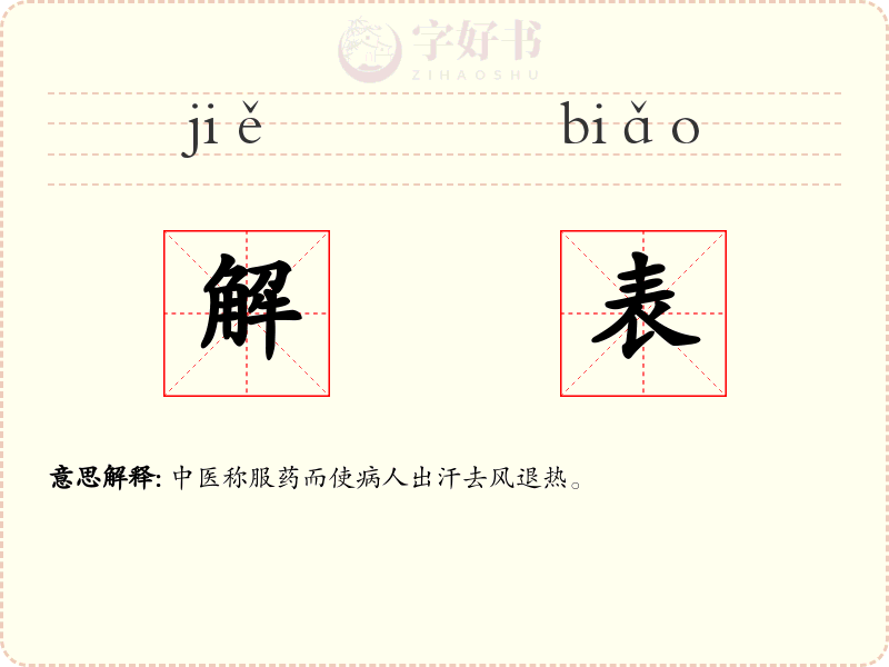 解表
