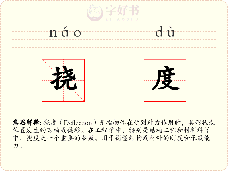 挠度