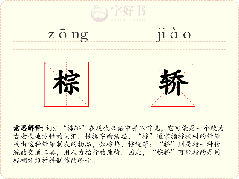 棕轿