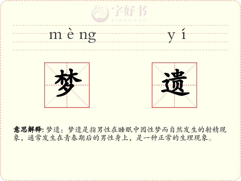 梦遗