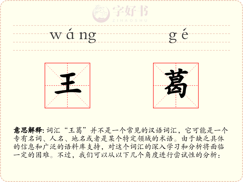 王葛