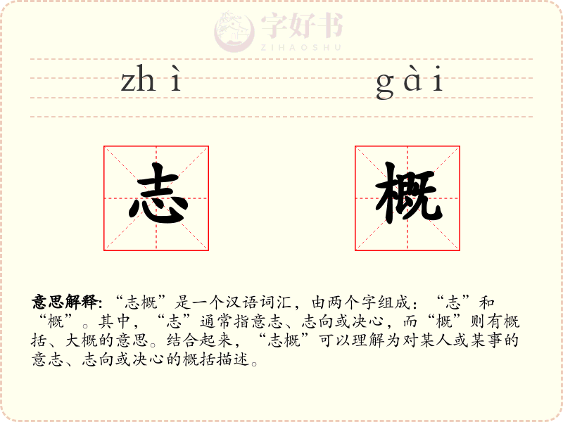 志概