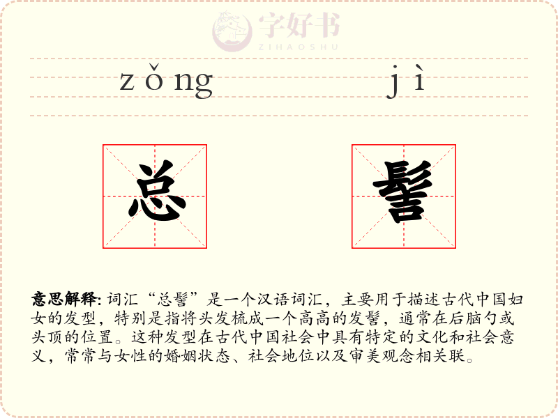 总髻