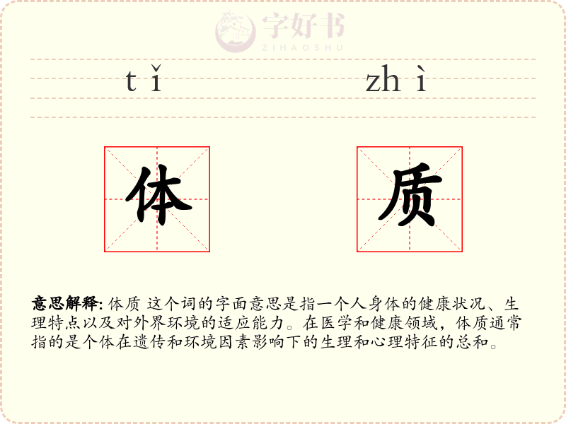 体质