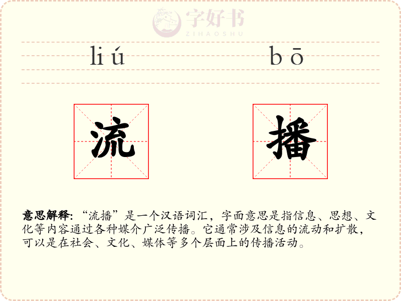流播