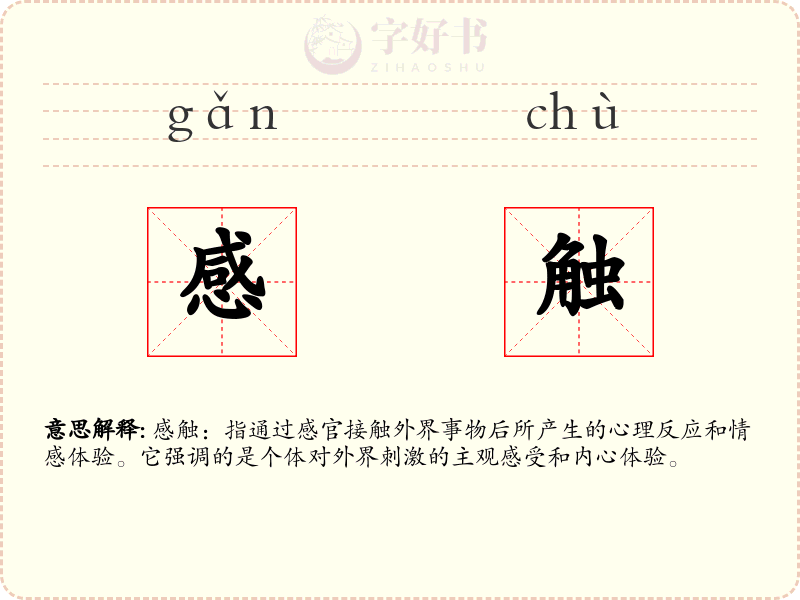 感触