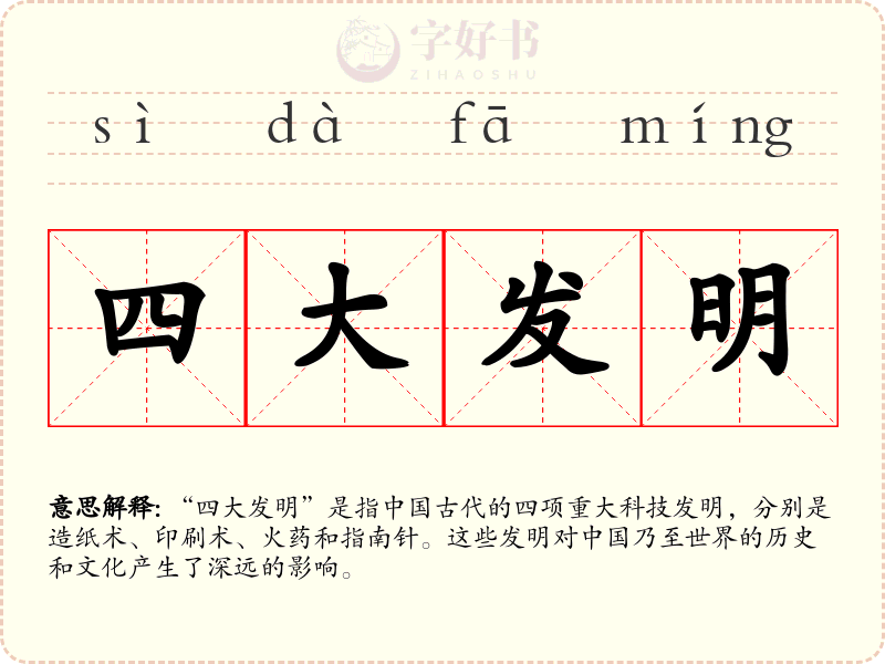 四大发明