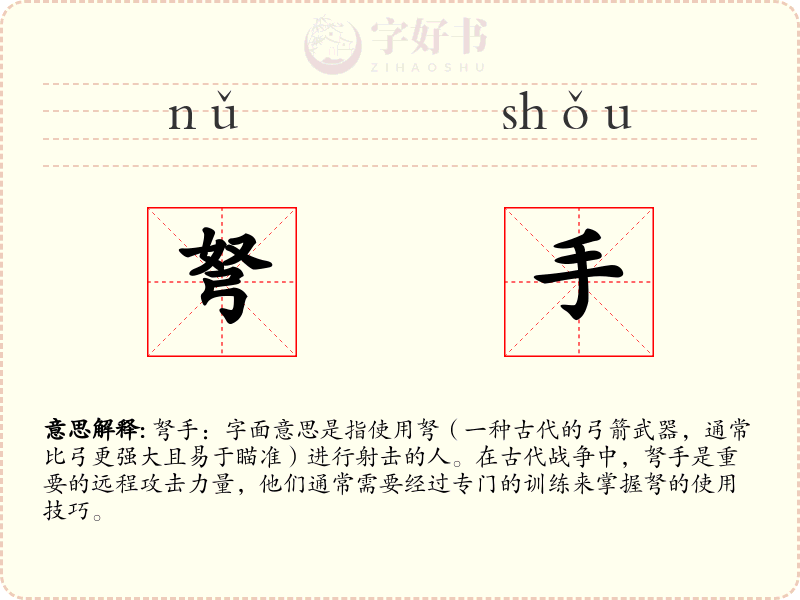 弩手