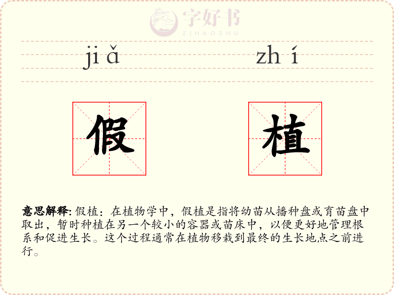 假植
