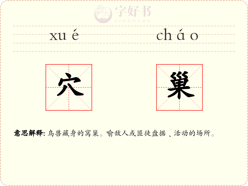 穴巢
