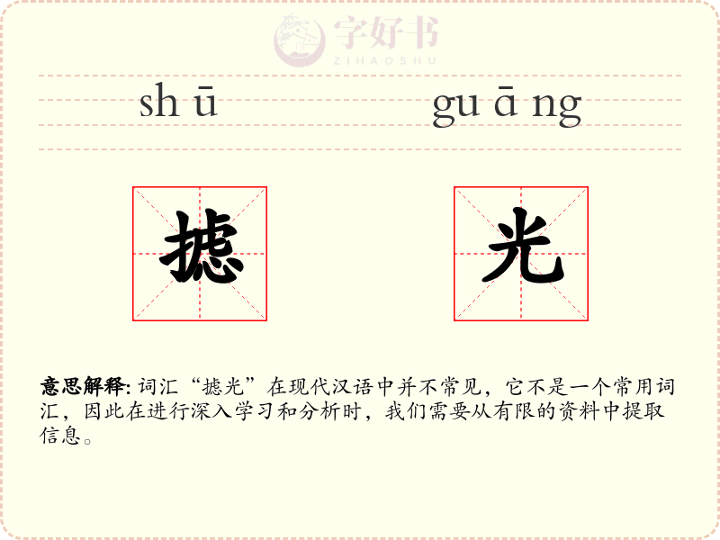 摅光