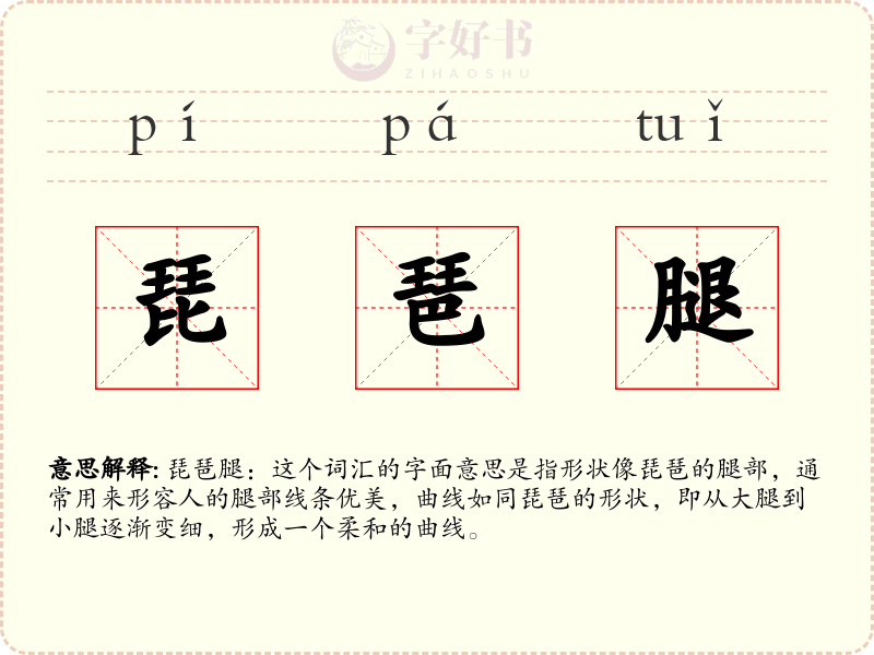 琵琶腿
