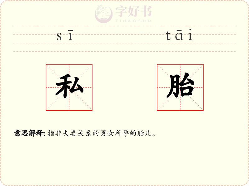 私胎