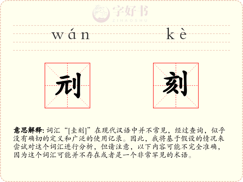 刓刻