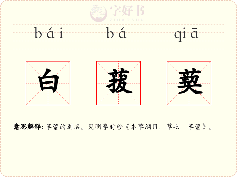 白菝葜