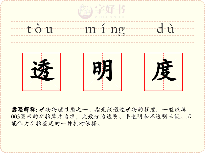 透明度