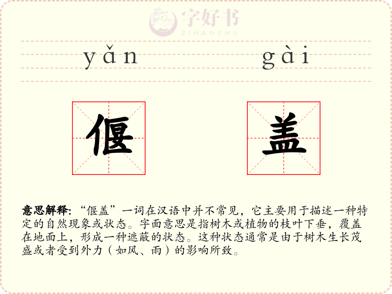 偃盖