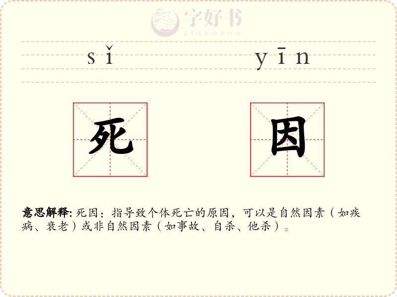 死因