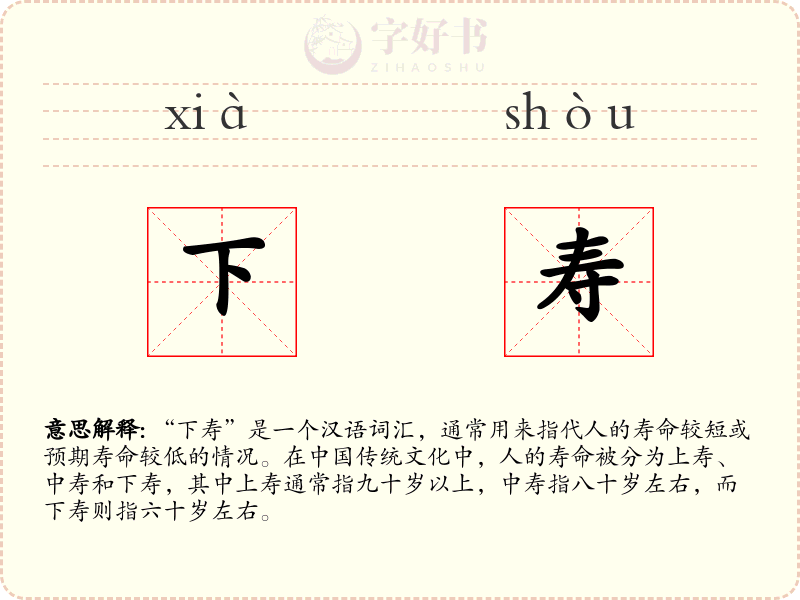 下寿