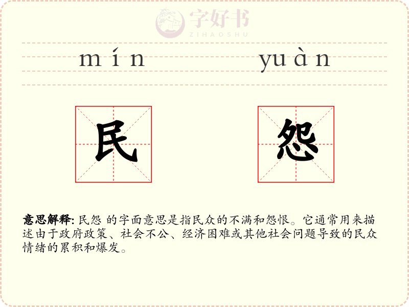民怨