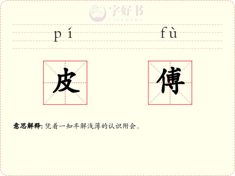 皮傅