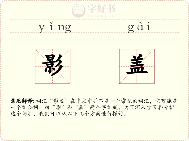 影盖