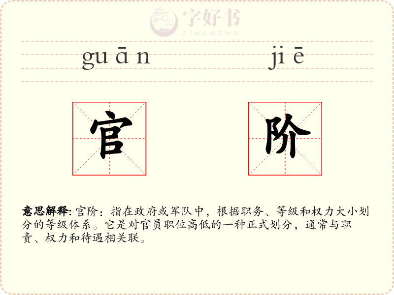 官阶