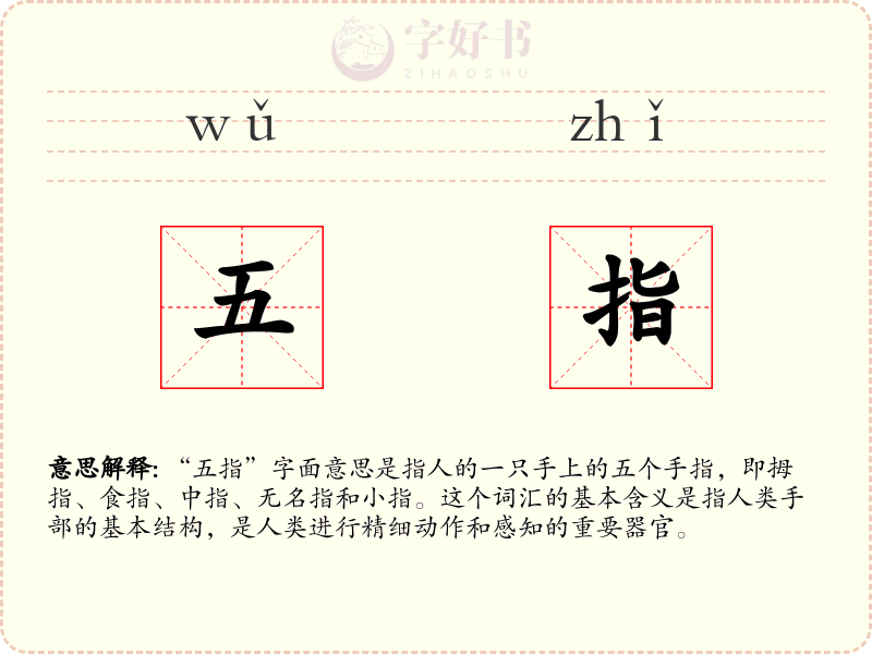 五指