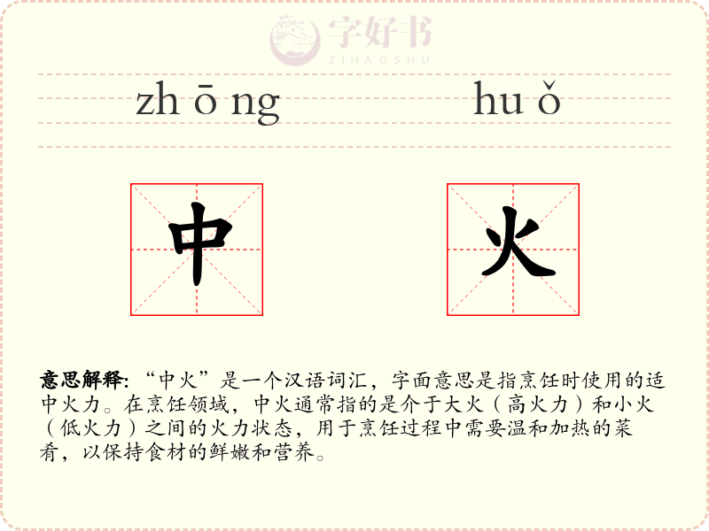中火