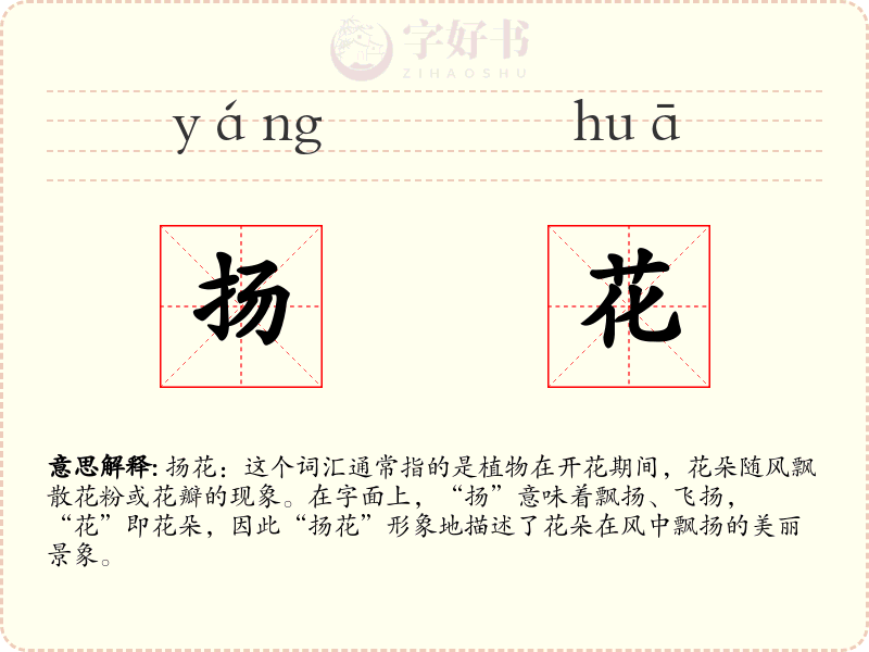 扬花