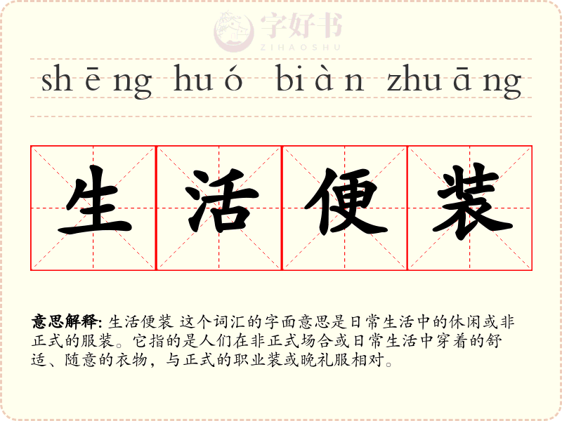 生活便装