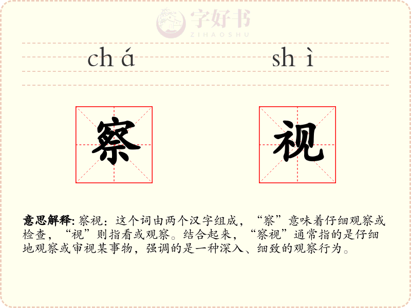 察视