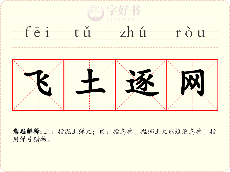 飞土逐网