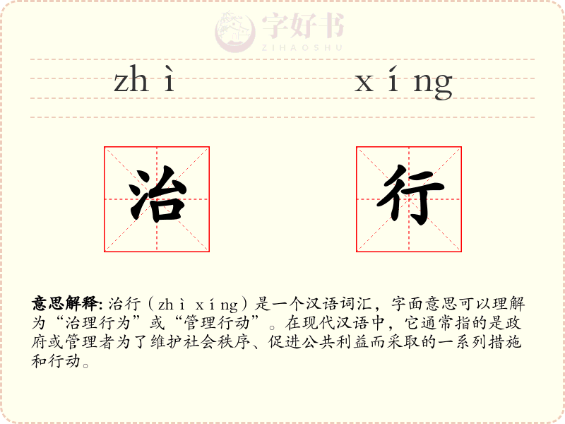治行